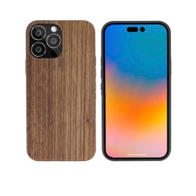 Custom Engraving Real Blank Wooden TPU PC Mobile Cell Phone Case Cover Bamboo Phone Case For iPhone 11