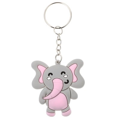 Weicher PVC Keychain Netter Karikatur-Elefant-preiswerte fördernde Geschenke