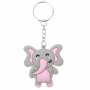 soft pvc keychain cute cartoon elephant eco friendly promotional gifts