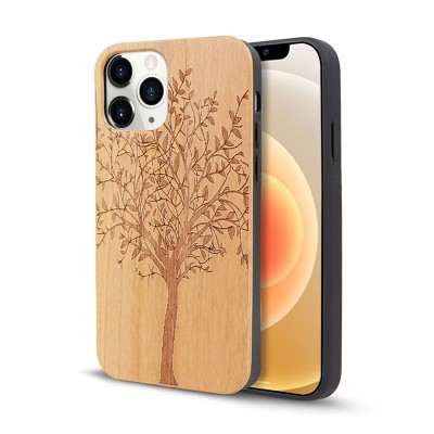 how to buy Straight Edge Cherry Phone Case with Large Tree Design