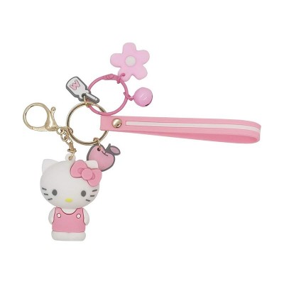 Benutzerdefinierte Gummi Schlüsselanhänger Sanrio Kawaii Figur Werbegeschenk