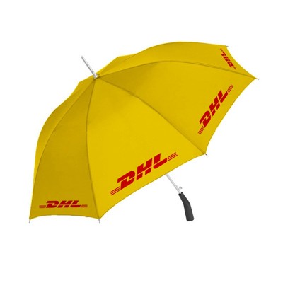 Itens de presente por atacado guarda-chuva ao ar livre impressão logotipo DHL