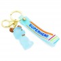 Trendy Accessory blue bears custom rubber keychains promotional gift sets