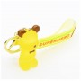 Cartoon Accessories yellow bears rubber keychain bracelet small promotional gifts