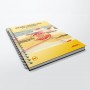 Presentes da empresa de notebooks de papelaria da DHL para funcionários
