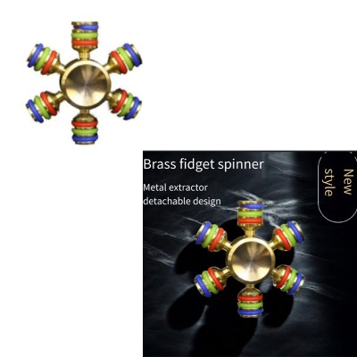 how to get Arm Fidget Spinner Bullet Gourd Pure Brass Solid