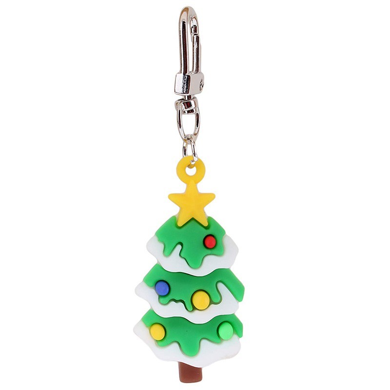 mini christmas tree soft keychain unusual christmas gifts for her
