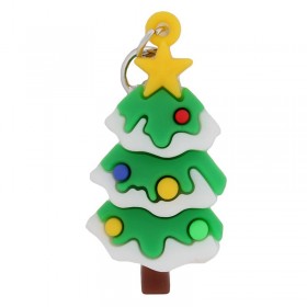 Mini Christmas Tree Soft PVC Keychain Christmas Gift Ideas for Her