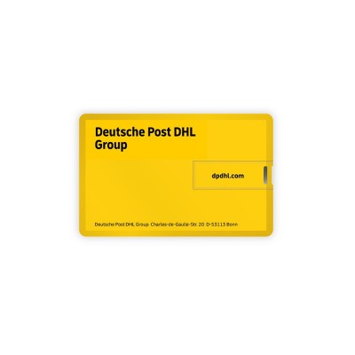 USB-накопитель DHL Express Персонализированные корпоративные подарки