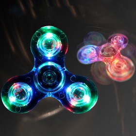 Customs Fidget Spinner LED Light Hand Spinner Fidget Toys 360 Spinner Wand