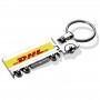 custom DHL truck shape keychain presents for small business owners