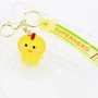 cute yellow rubber duck keyring cheap giveaway items