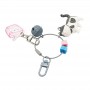 Personality Rubber Keychain