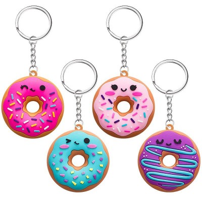 keychain soft cute donut