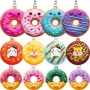 donut charm keychain soft personalised gift items