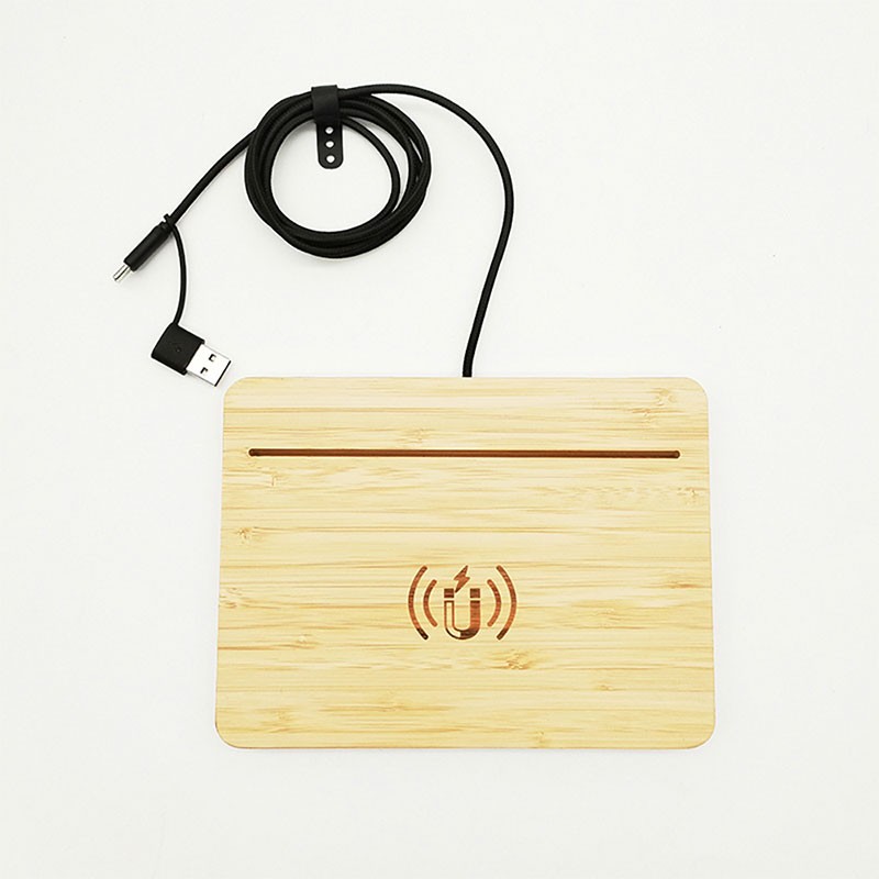 where to get Magnetic Bamboo Wireless Charger Pad with USB Cable
