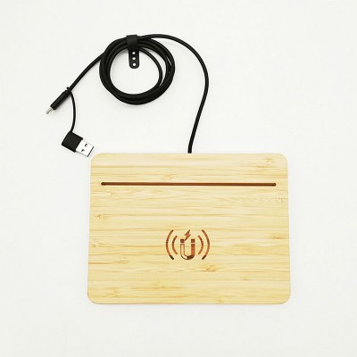 where to get Magnetic Bamboo Wireless Charger Pad with USB Cable
