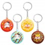 donut charm pets soft plastic keychains personalised items