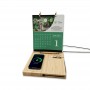 how to get Gift Sets Bamboo Advertising Holder with Magnetic Wireless Charger