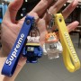 Super Cute Corgi rubber bracelet keychain promotional items companies give away