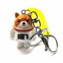 Super Cute Corgi silicone rubber keychain best promotional items to give away