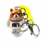 Super Cute Corgi Goma Pulsera Llavero Buenos Artículos Promocionales