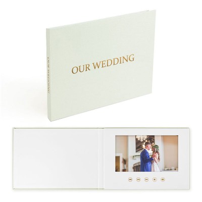 how to buy Gold Foil Linen Video Book