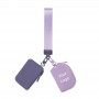 Custom Nylon Dual Pouch Wristlet Wallet