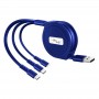 how to use Custom 3 in 1 Retractable USB Charging Cable
