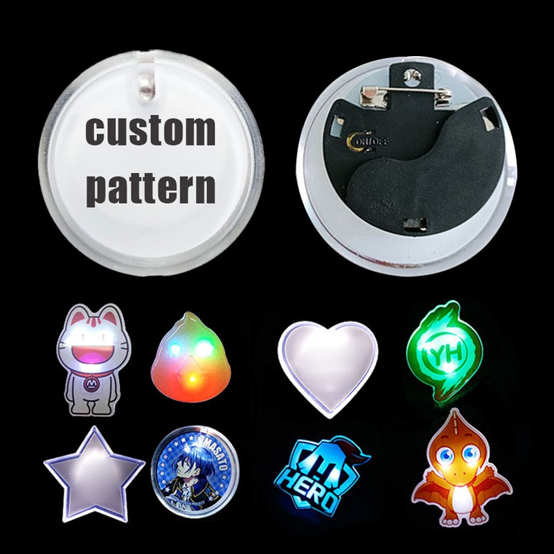how to buy Light Up Badges with Logo
