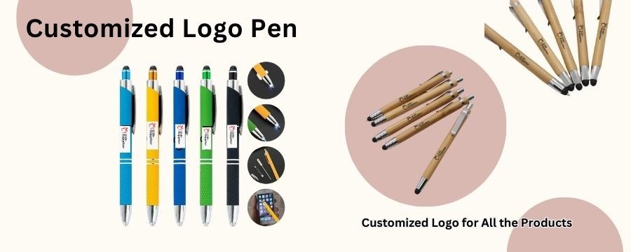 Custom Stylus Pens with Logo for Corporate Gifts Promotional Soft-Touch Stylus Pens at Affordable Prices
