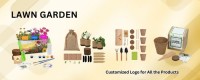 Rasen- und Gartenprodukt mit Aufdruck als Geschenk