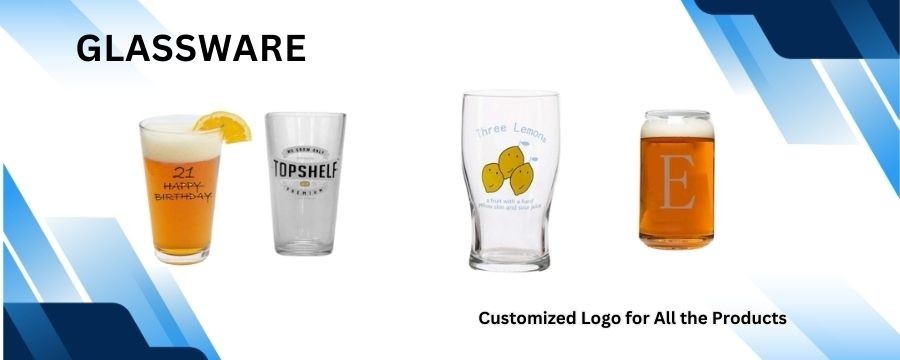 Custom Printed Pint glassware For promotional iteam