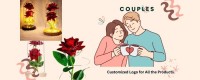 cadeaux uniques personnalisés pour couples avec leur marque d'amour