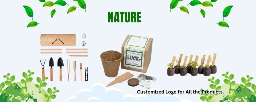 Environmental promotional gifts with nature