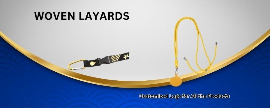Customised Lanyards Custom Woven Lanyards Corporate Printing Brand Name Lanyards