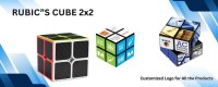 Custom Rubik's Cube 2x2 with Logo for Unique Promo Gifts