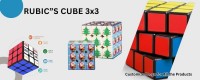 Affordable Custom Rubik's Cube 3x3 with Logo for Promo Gifts