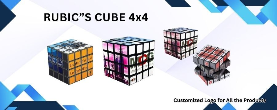 Custom 4x4 Rubik's Cube and 3D Picture Cube for Corporate Promo Gifts