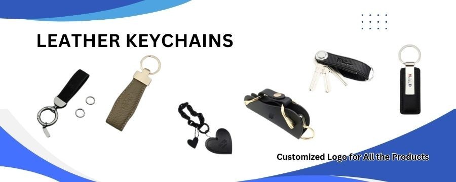 Buy Custom Leather Keychains and Personalized Key Rings for Corporate Promotions