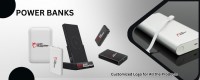 Personalized Power Banks in 5000mAh to 20000mAh Customized Power Bank Chargers for Promotions