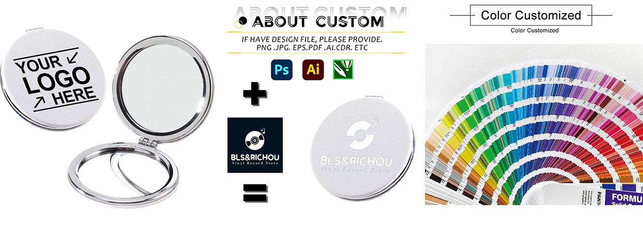 how-to-customized-Custom-Round-Folding-Makeup-Mirror