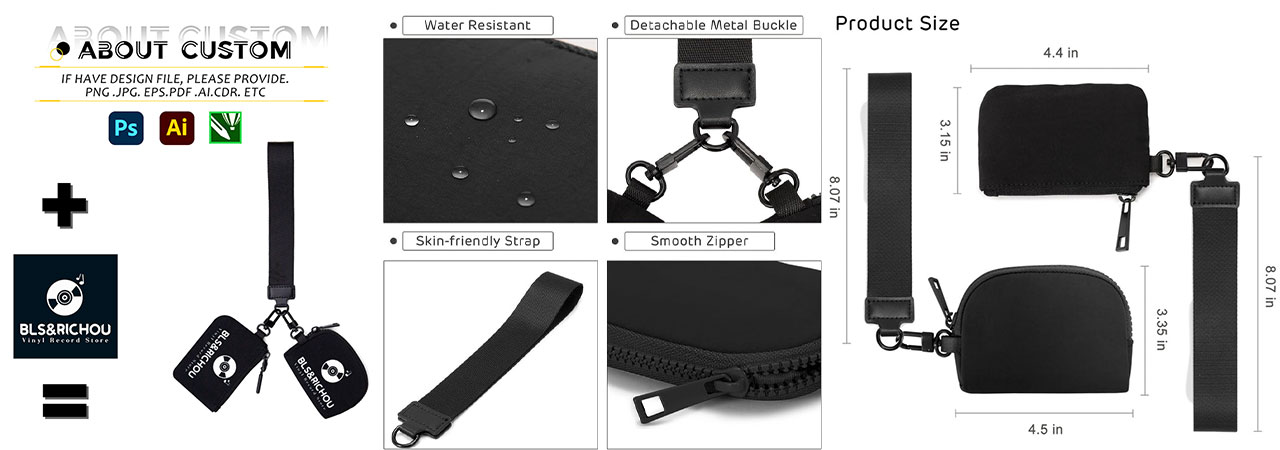 why-choose-Custom-Nylon-Dual-Pouch-Wristlet-Wallet