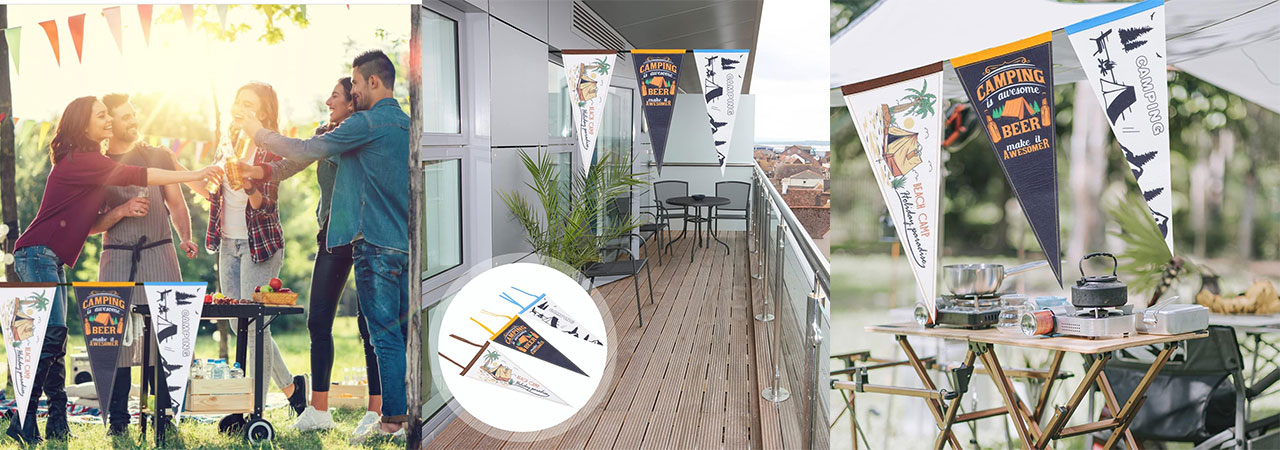 Custom Felt Pennant Flag