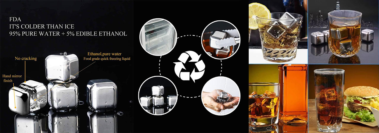 how-to-customized-Custom-Logo-Reusable-Stainless-Steel-Ice-Cubes
