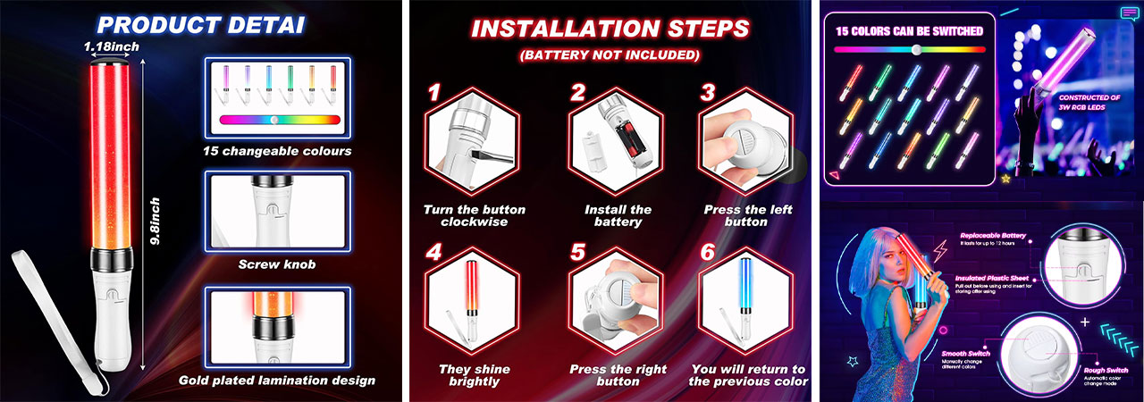 why-choose-Custom-Glow-Sticks-with-Remote