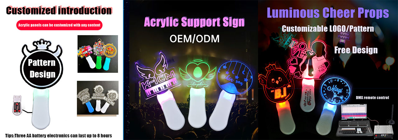 why-choose-Custom-LED-Acrylic-Light-Sticks