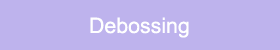 Regali aziendali personalizzati con logo del marchio di Debossing