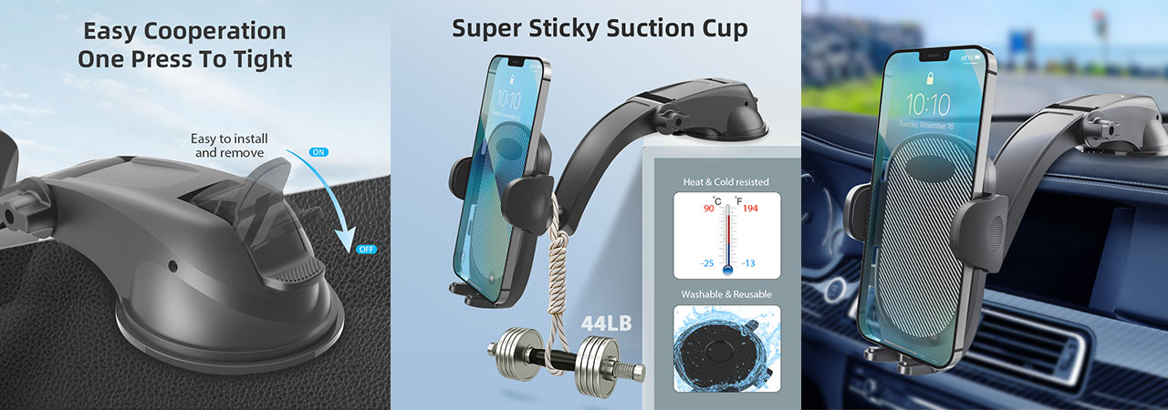 Adjustable-Car-Dashboard-Phone-Holder