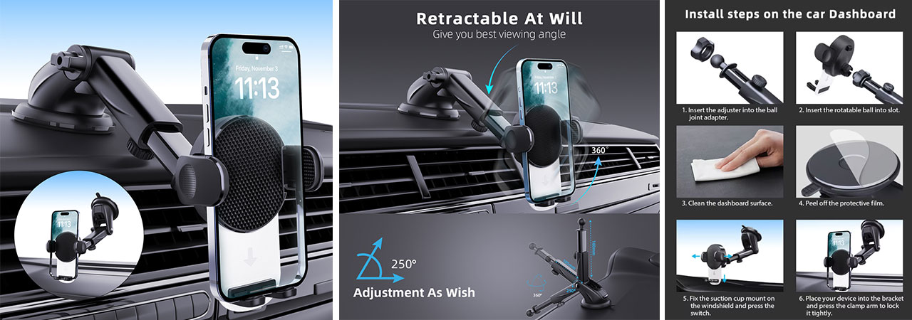 how-to-customized-Adjustable-Pop-Socket-Car-Mount